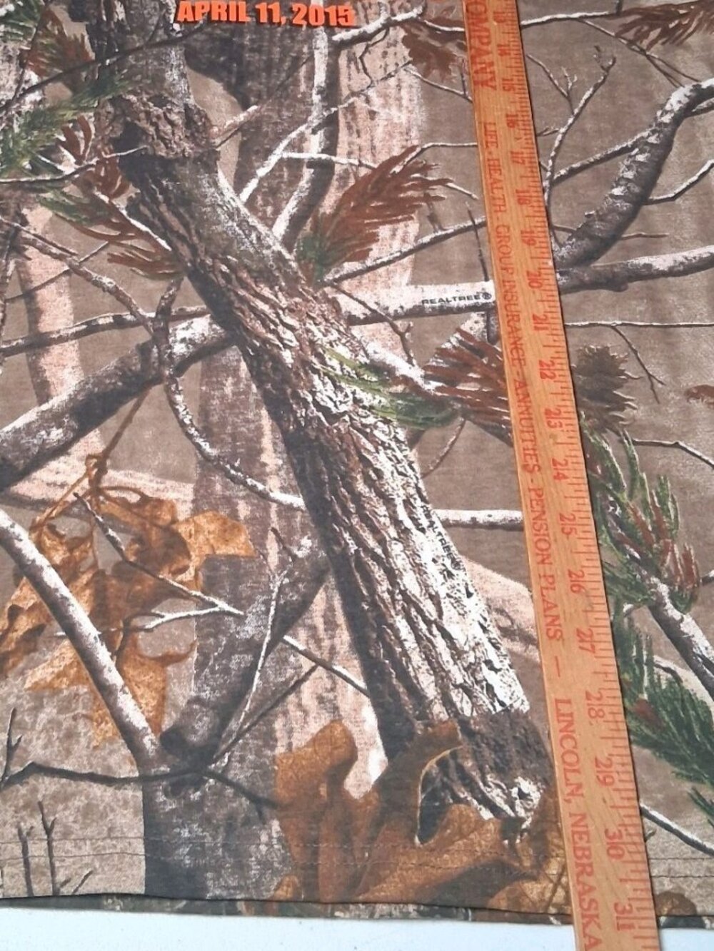 Duck Commander 500 Shirt XL 2015 Texas Motor Speedway Realtree Camo - Picture 7 of 10